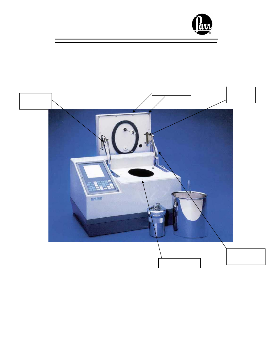 Parr Instrument 1356 User Manual | Page 31 / 41