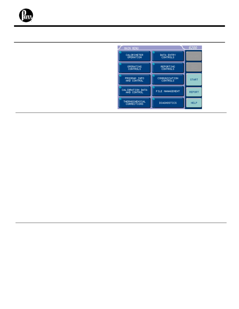 Instrument description, 3 instrument description | Parr Instrument 6200 User Manual | Page 20 / 94