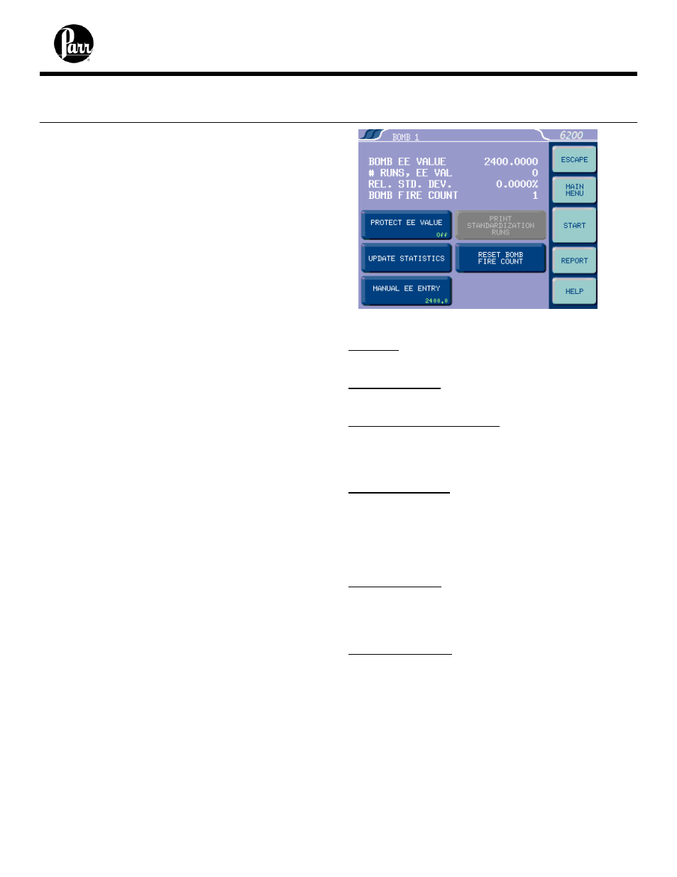 Appendix a | Parr Instrument 6200 User Manual | Page 50 / 94