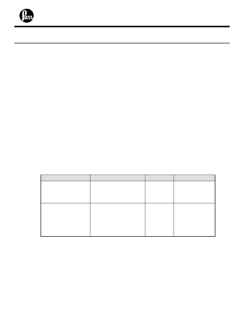 Appendix b | Parr Instrument 6200 User Manual | Page 64 / 94