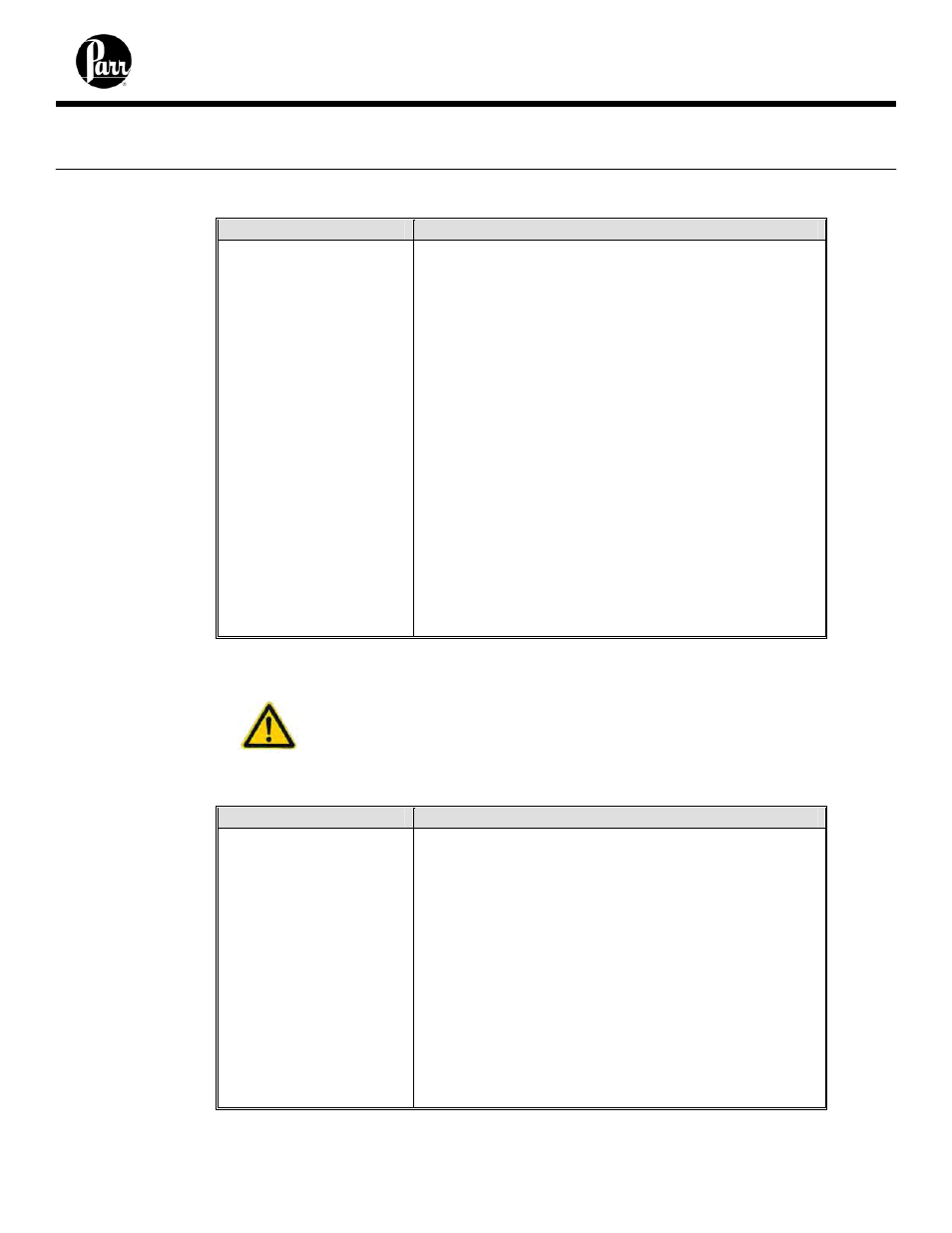 6200 calorimeter parts list, Appendix f 6200 calorimeter parts list | Parr Instrument 6200 User Manual | Page 82 / 94