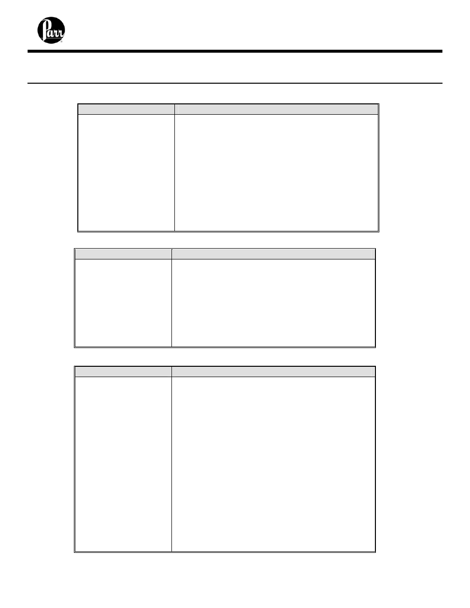 Appendix f | Parr Instrument 6200 User Manual | Page 83 / 94