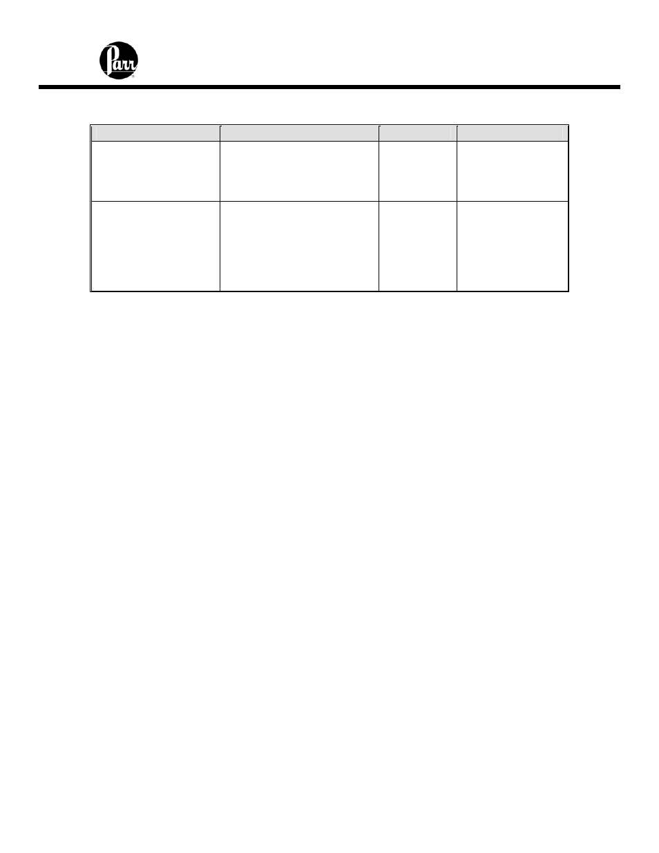 Parr Instrument 6400 User Manual | Page 102 / 103