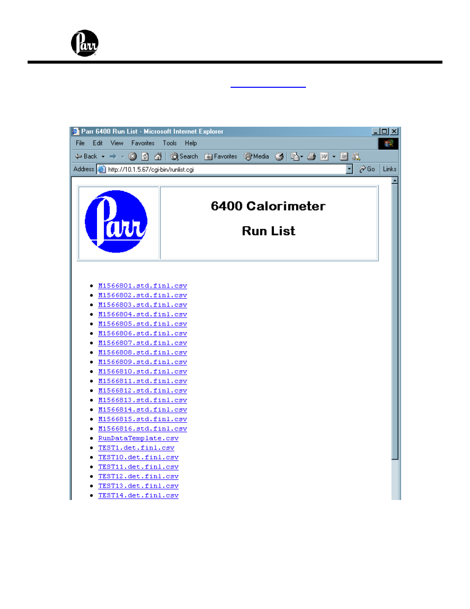Parr Instrument 6400 User Manual | Page 17 / 103