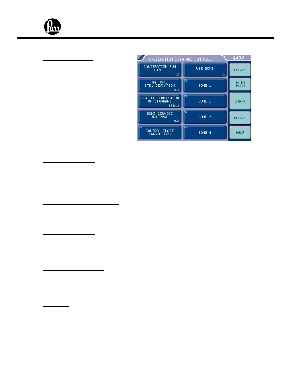 Parr Instrument 6400 User Manual | Page 40 / 103