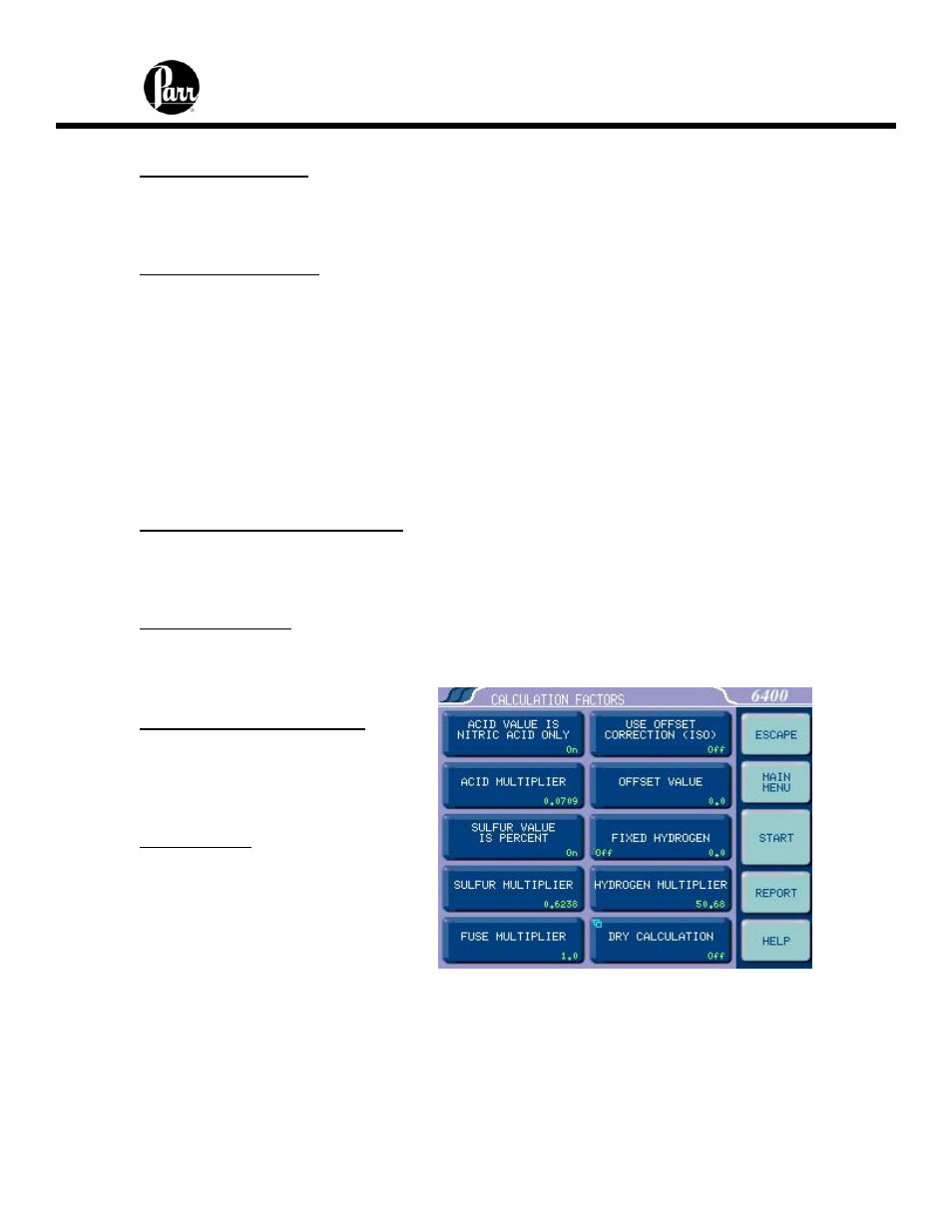 Parr Instrument 6400 User Manual | Page 44 / 103
