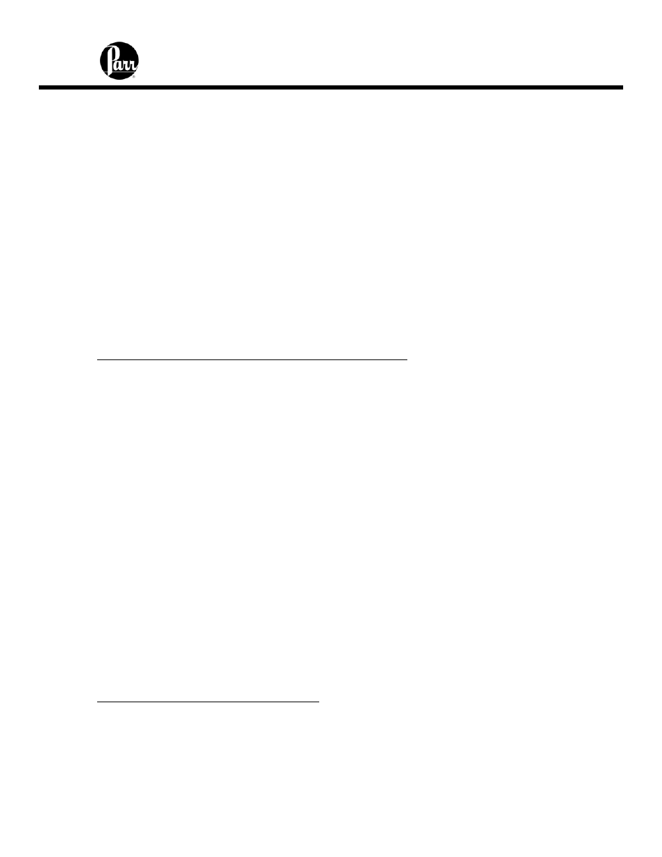 Troubleshooting | Parr Instrument 6400 User Manual | Page 70 / 103