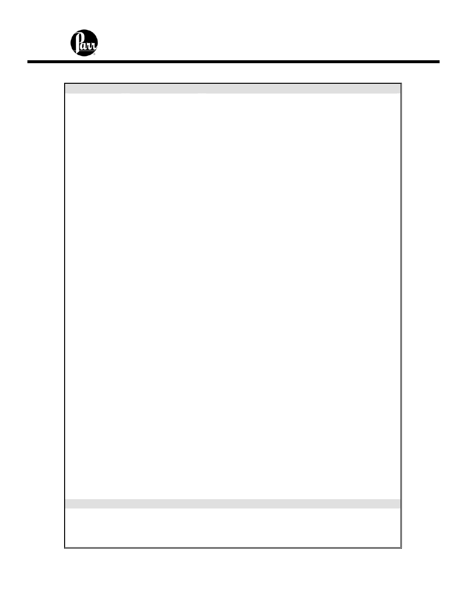Parr Instrument 6400 User Manual | Page 80 / 103