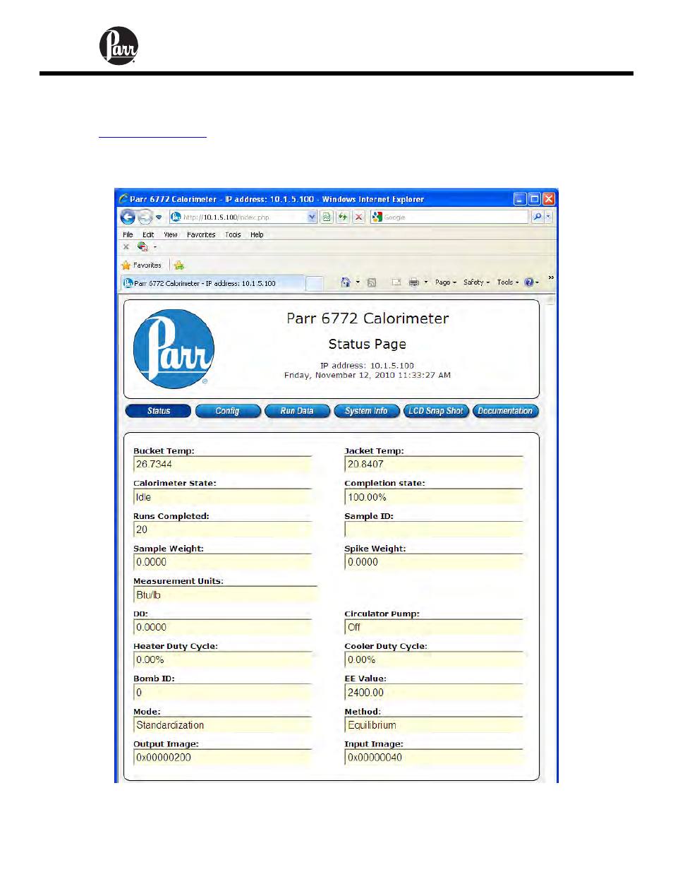 Parr Instrument 6725 User Manual | Page 13 / 76