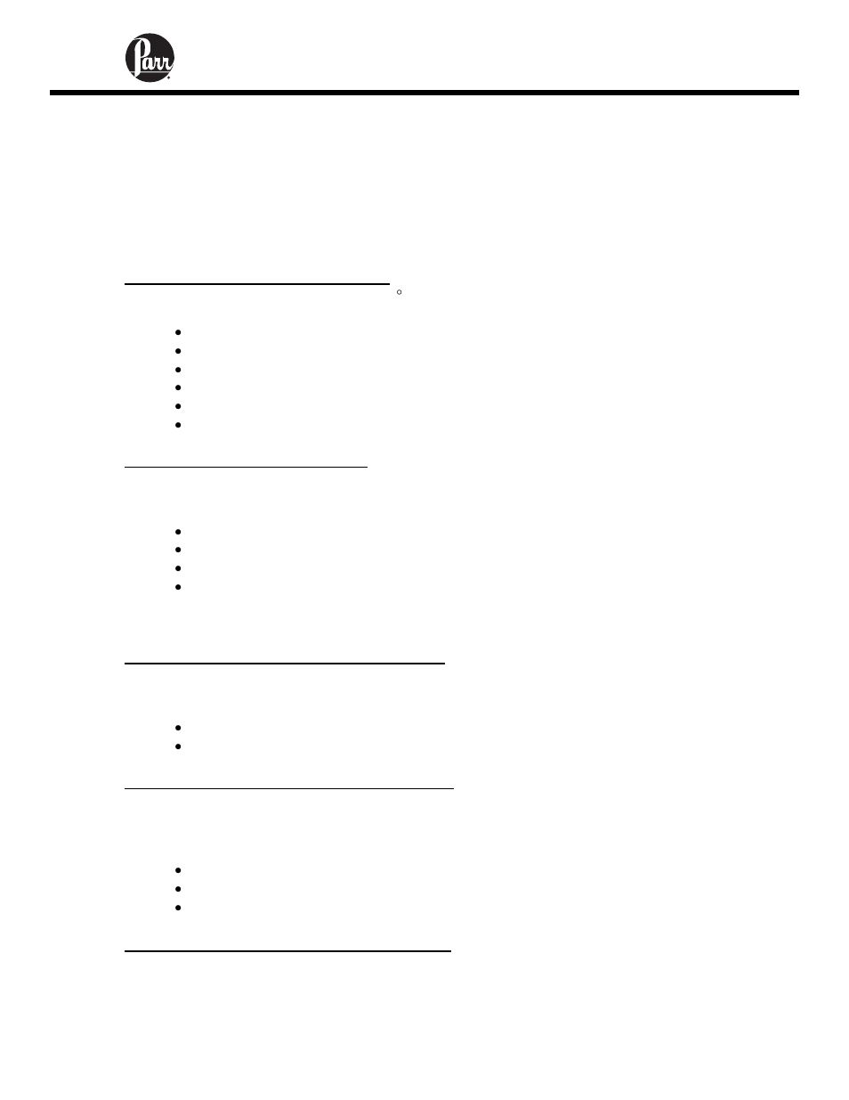 Troubleshooting | Parr Instrument 6725 User Manual | Page 61 / 76