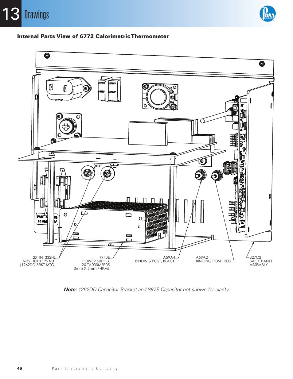 Drawings | Parr Instrument 6755 User Manual | Page 48 / 52
