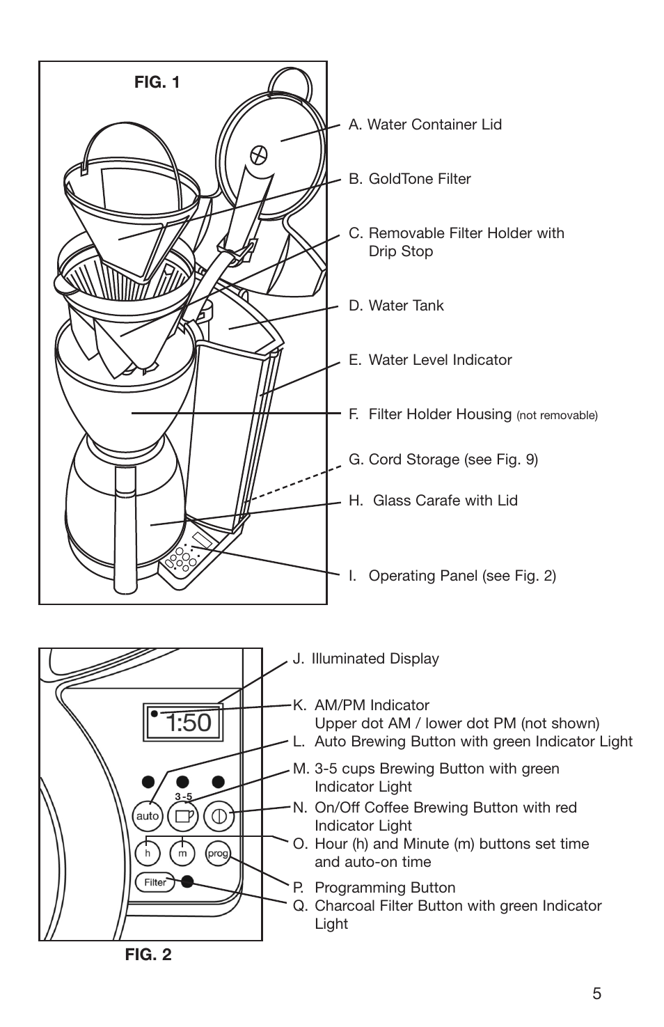 Capresso 484 User Manual | Page 5 / 12