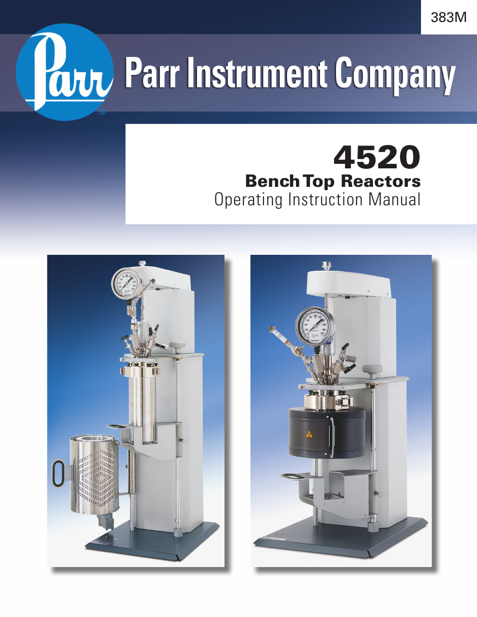 Parr Instrument Series 4520 User Manual | 32 pages