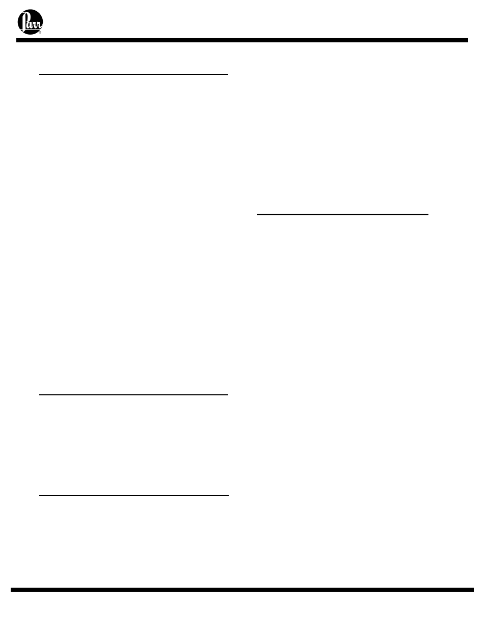 Other vessel head fittings | Parr Instrument Series 4520 User Manual | Page 12 / 32