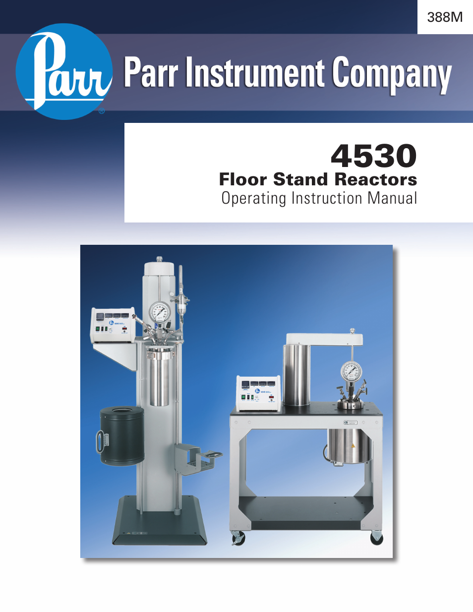 Parr Instrument Series 4530 User Manual | 28 pages