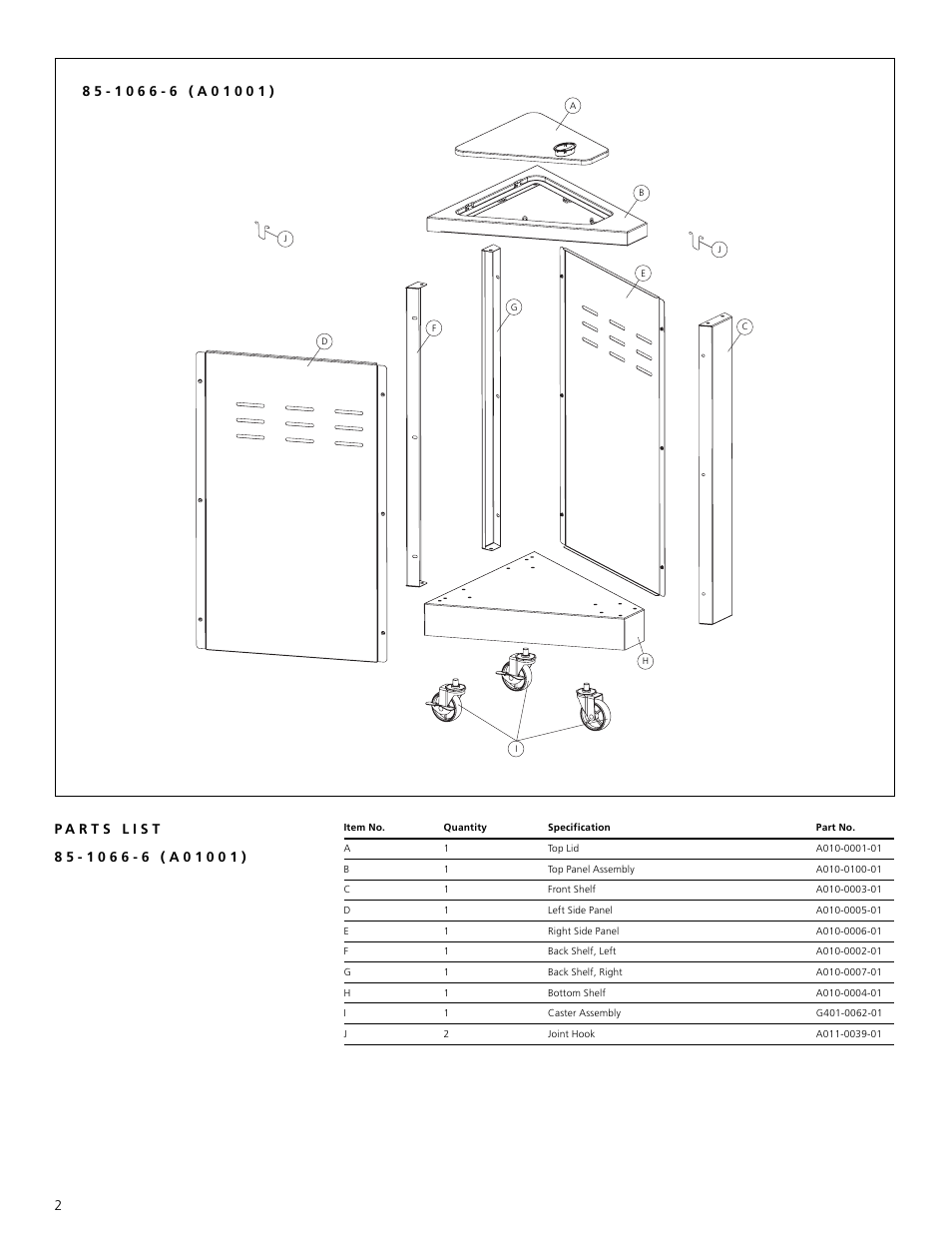 Centro 85-1066-6 (A01001) User Manual | Page 4 / 8