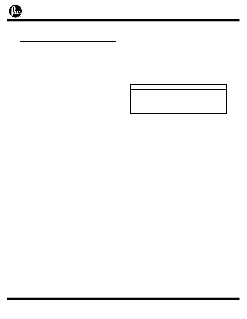 How to use the vessel, Fixed head vessels, Movable head vessels | Parr Instrument Series 4570 User Manual | Page 12 / 28