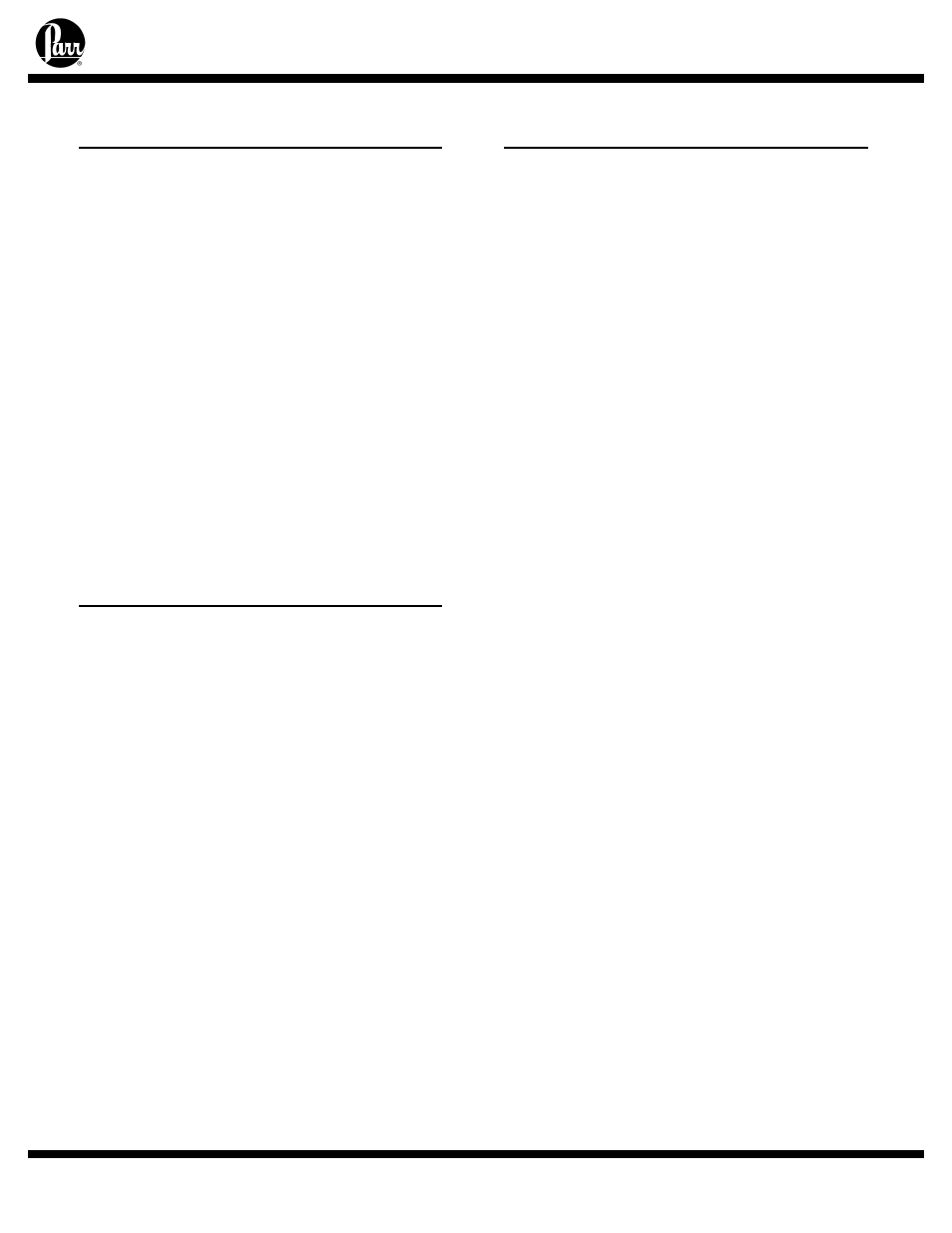 Preface, Scope, Safety information | General specifications | Parr Instrument Series 4570 User Manual | Page 3 / 28