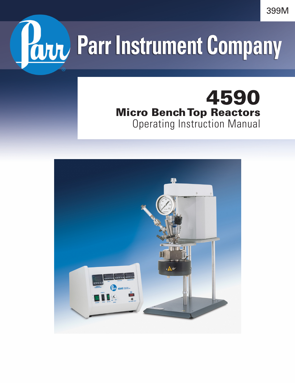 Parr Instrument Series 4590 User Manual | 28 pages