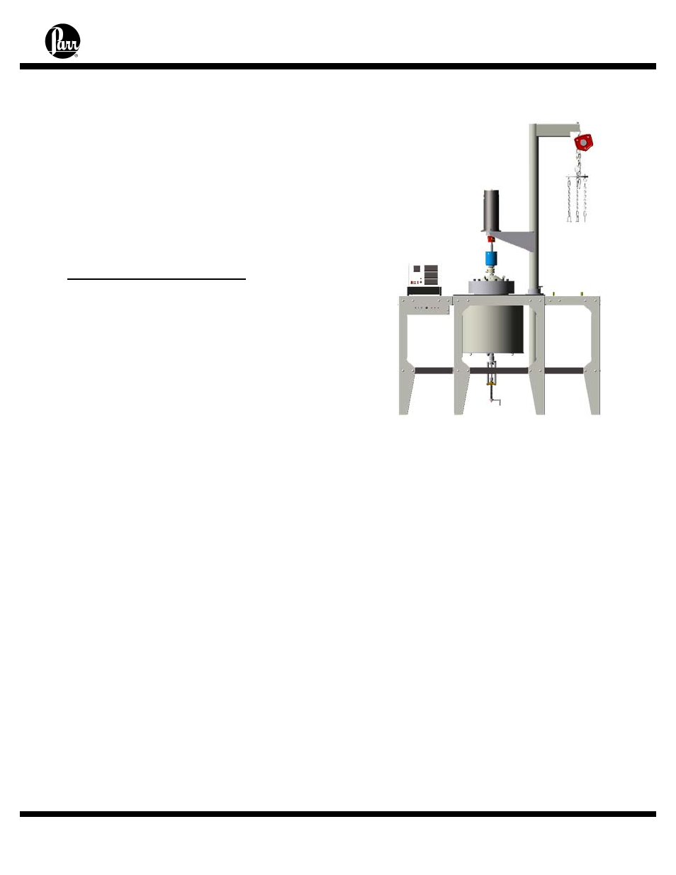 Assemble the reactor, Removable head vessel | Parr Instrument Series 4558 User Manual | Page 10 / 48