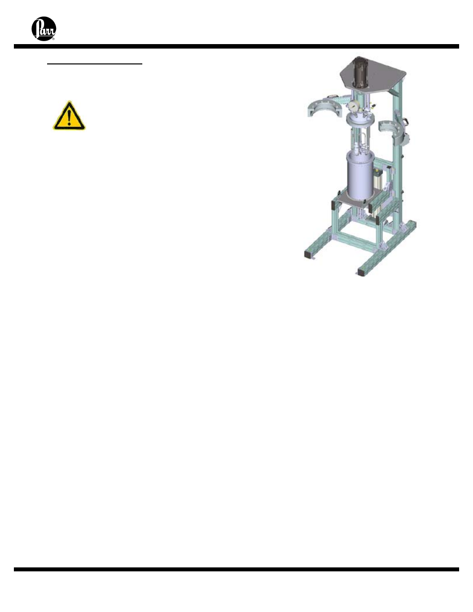 Fixed head vessel | Parr Instrument Series 4558 User Manual | Page 11 / 48