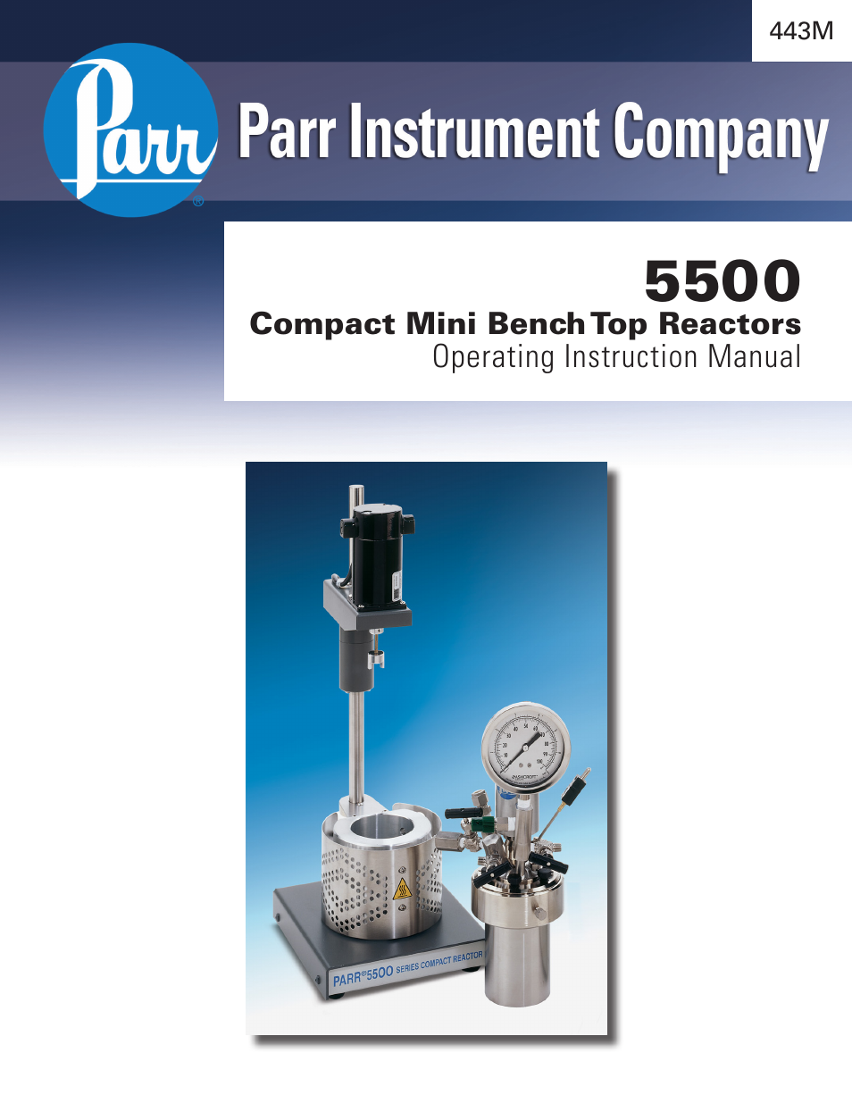 Parr Instrument Series 5500 User Manual | 24 pages