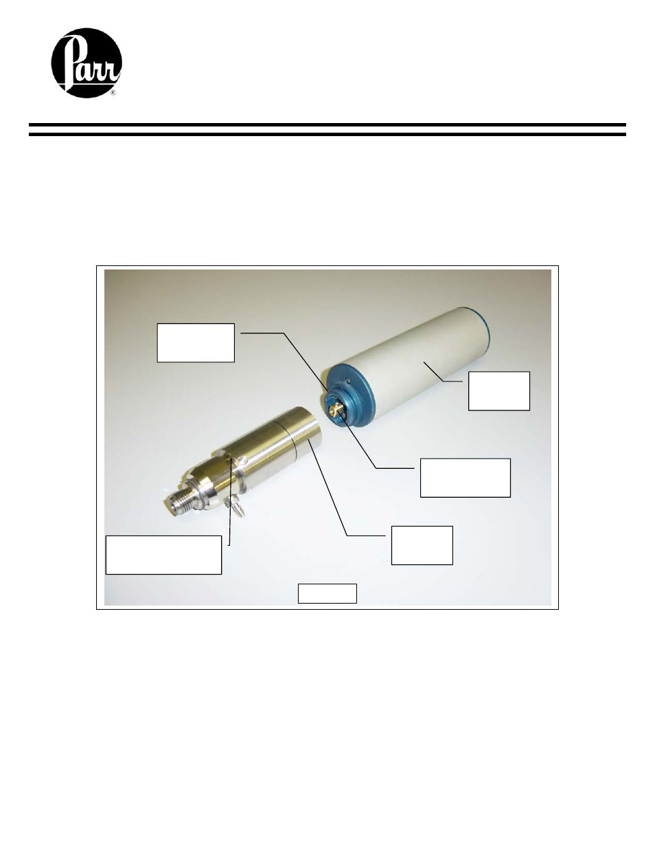 Parr Instrument 5500 HPCL User Manual | 8 pages