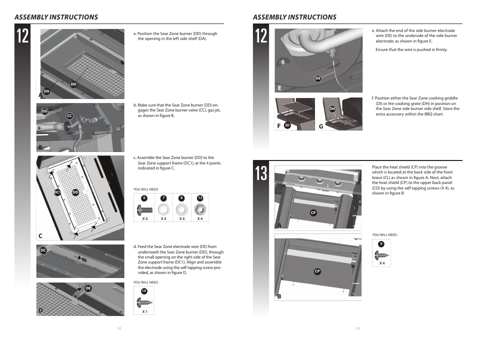 Assembly instructions | Centro G51208 User Manual | Page 8 / 10