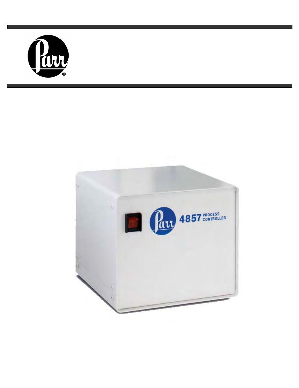 Parr Instrument 4857 User Manual | 38 pages