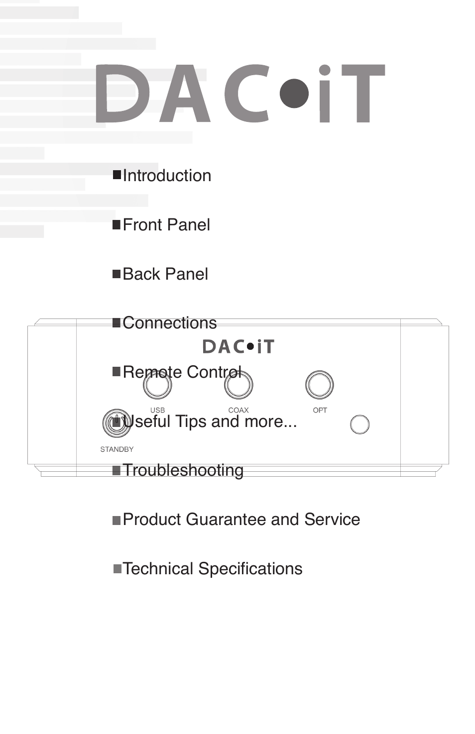 Peachtree Audio DAiT User Manual | Page 4 / 16