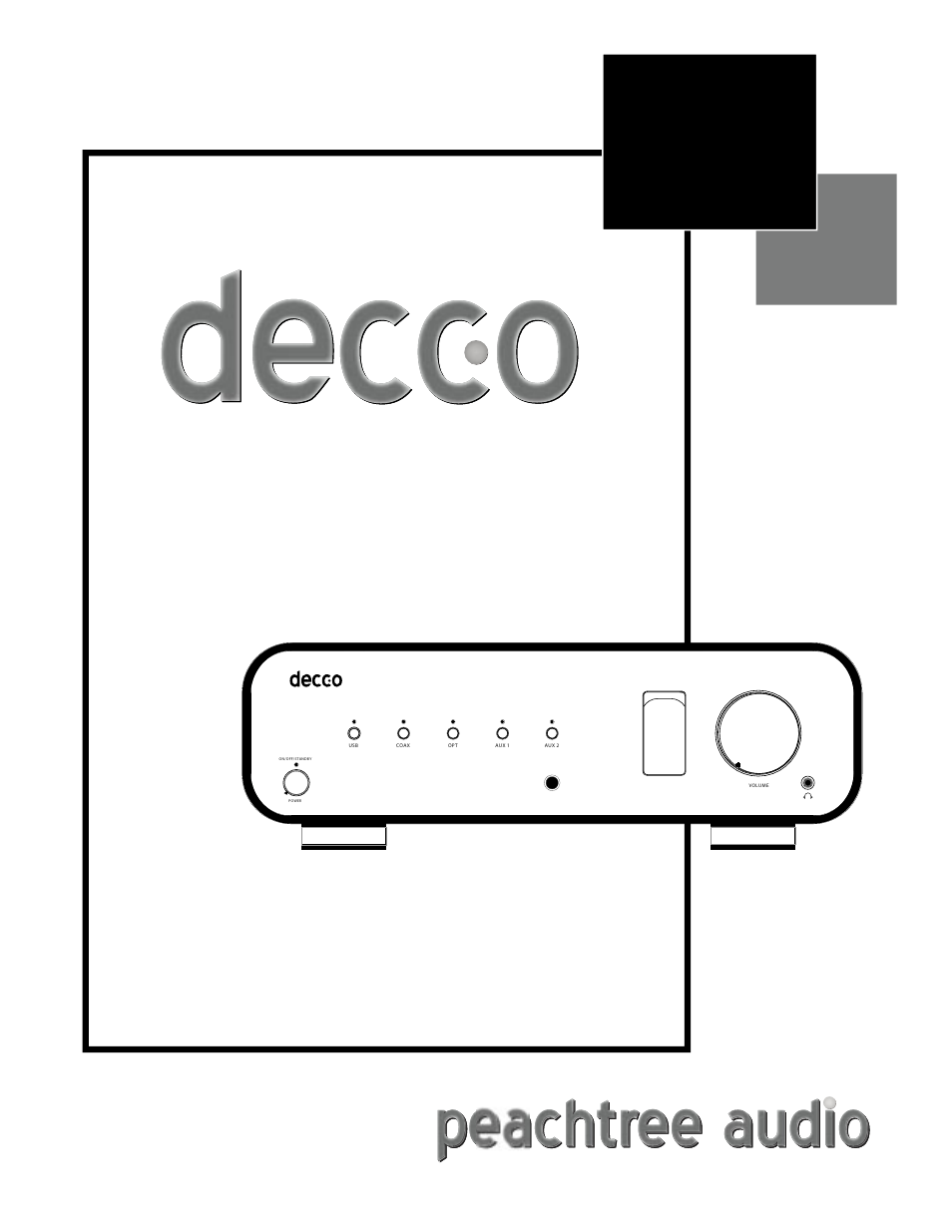 Peachtree Audio Decco User Manual | 10 pages