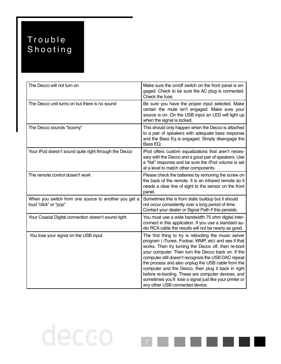 Peachtree Audio Decco User Manual | Page 9 / 10