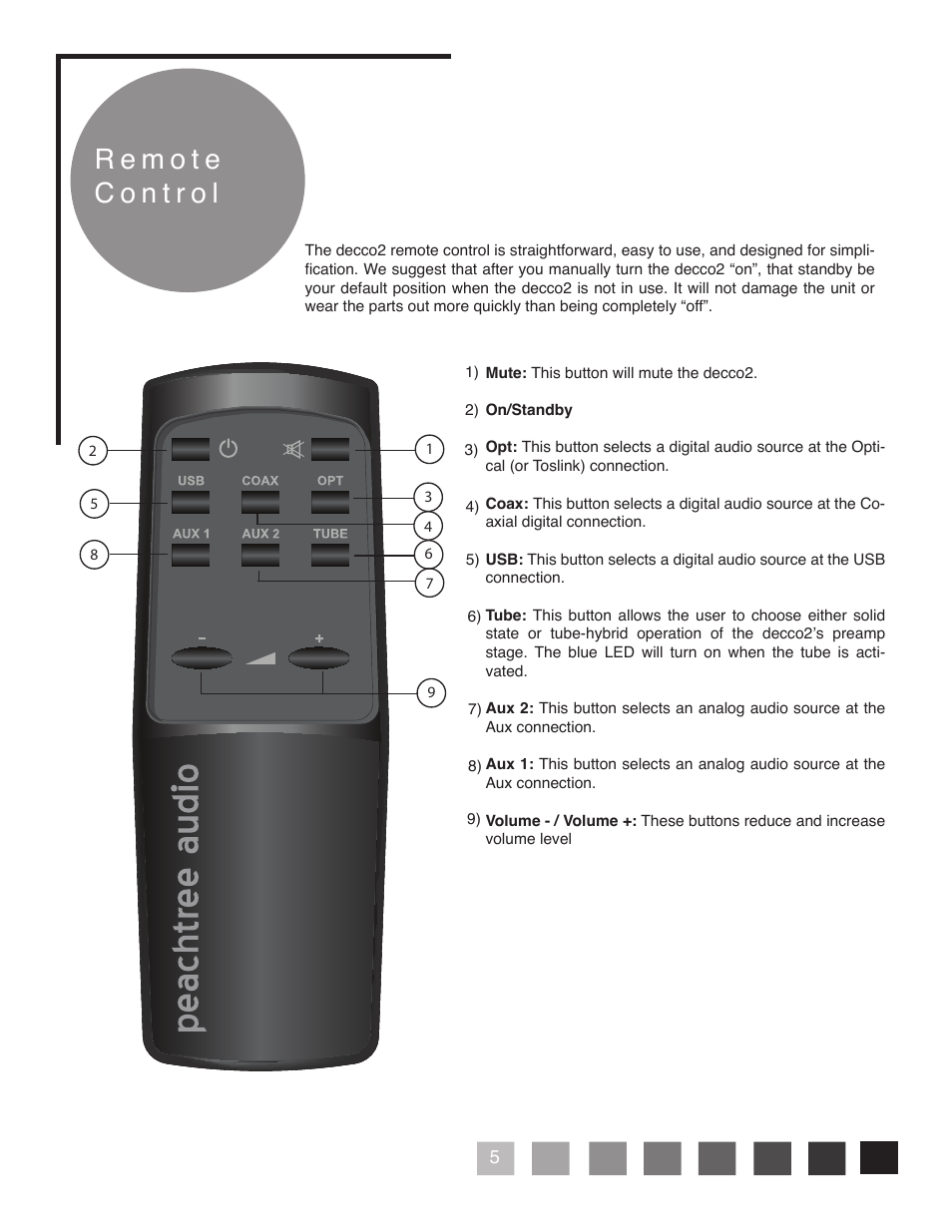 Peachtree Audio Decco2 User Manual | Page 8 / 16