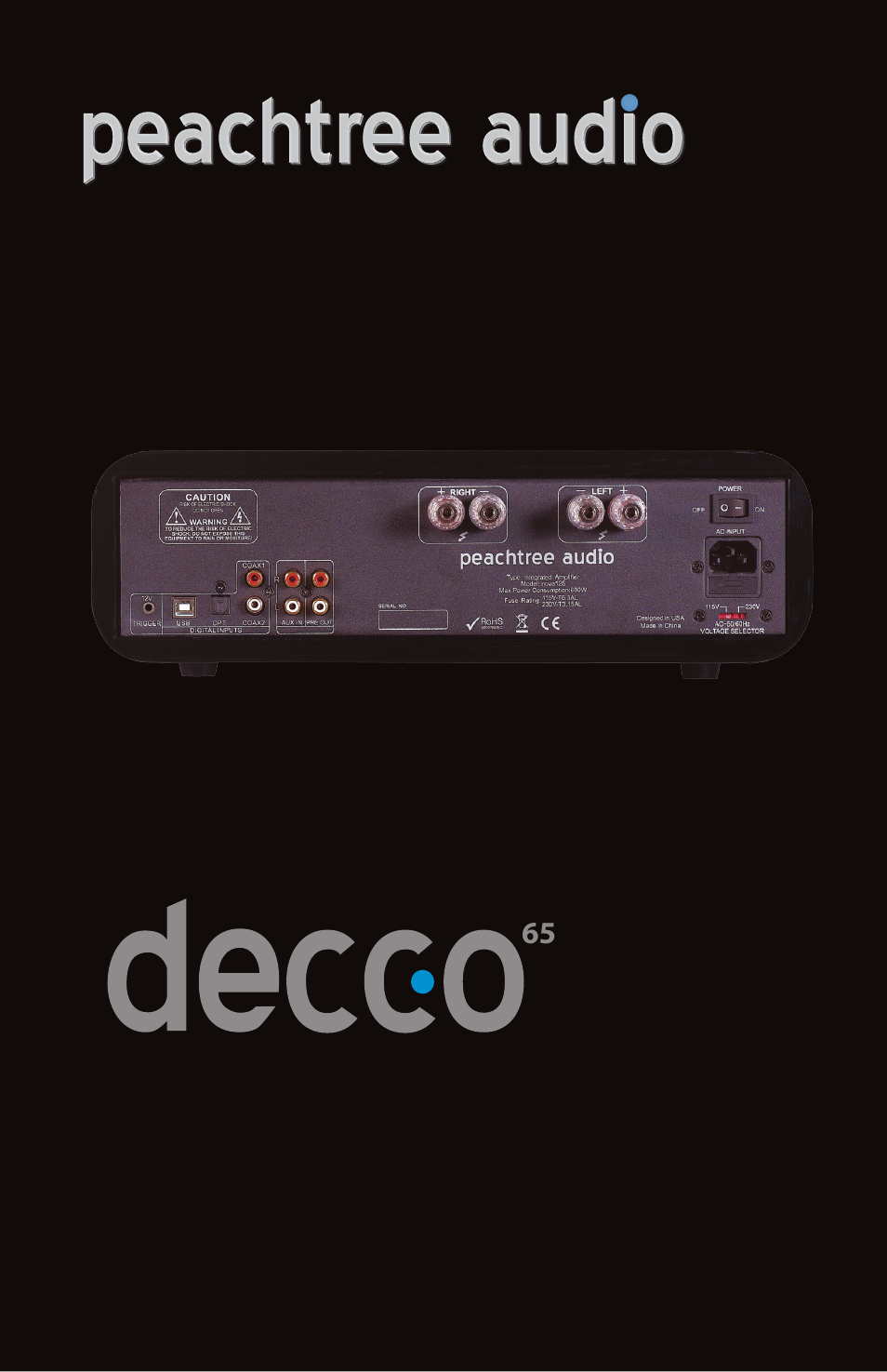 Peachtree Audio decco65 User Manual | Page 14 / 14