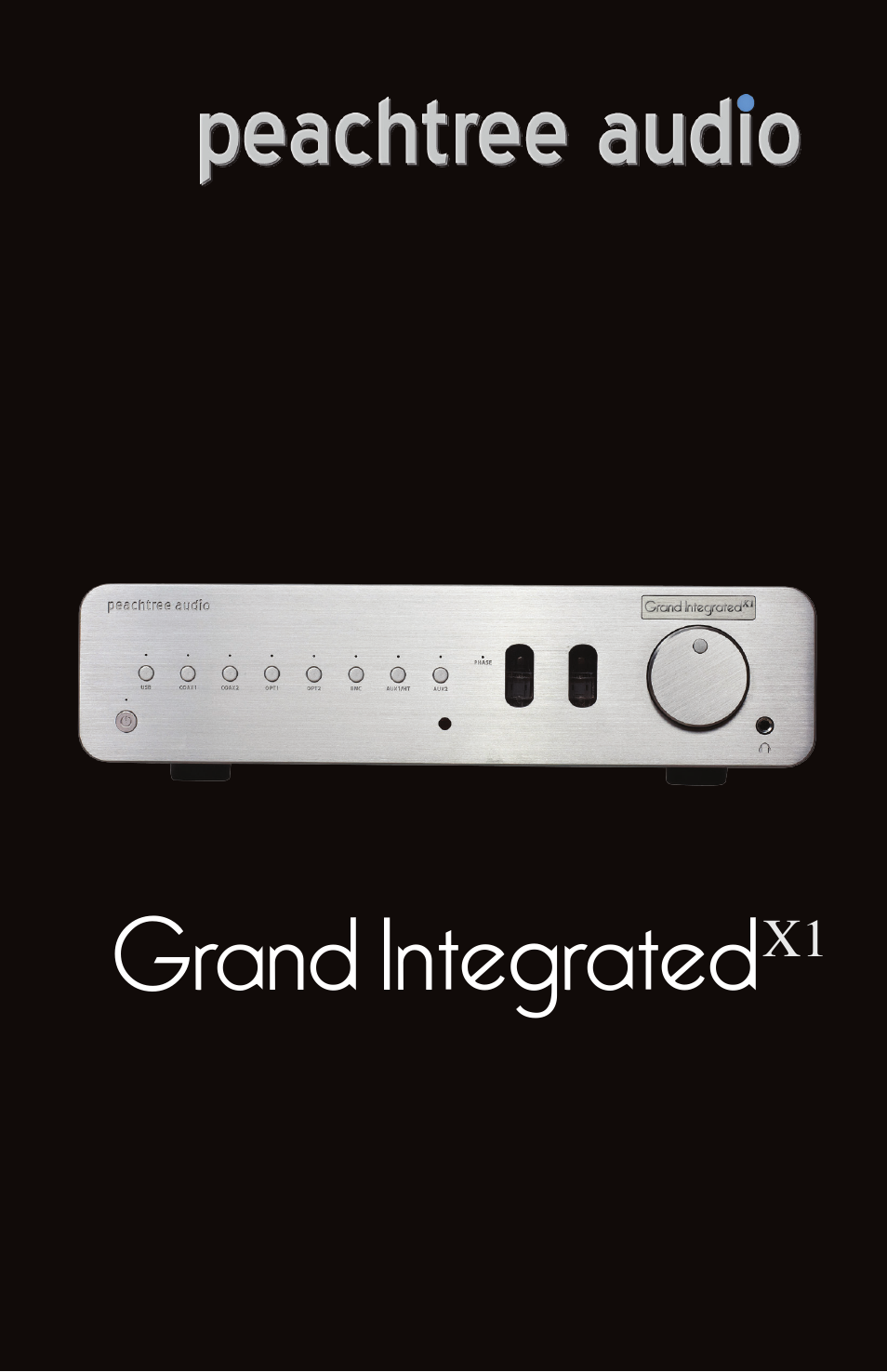 Peachtree Audio Grand Integrated X-1 User Manual | 16 pages