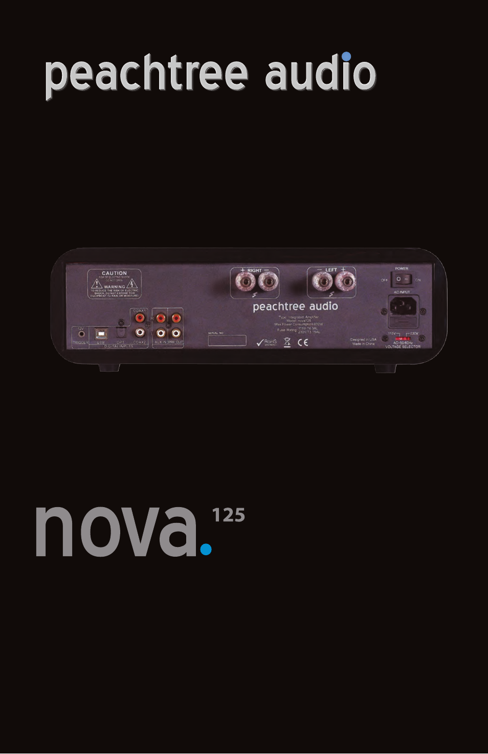 Peachtree Audio nova125 User Manual | Page 16 / 16
