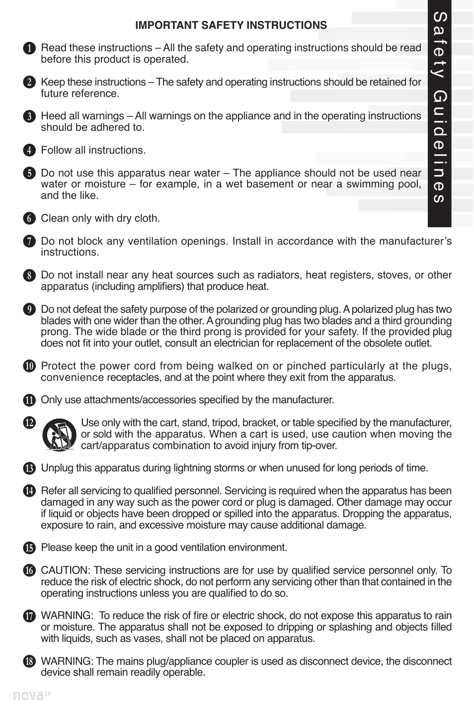 Peachtree Audio nova220SE User Manual | Page 3 / 48