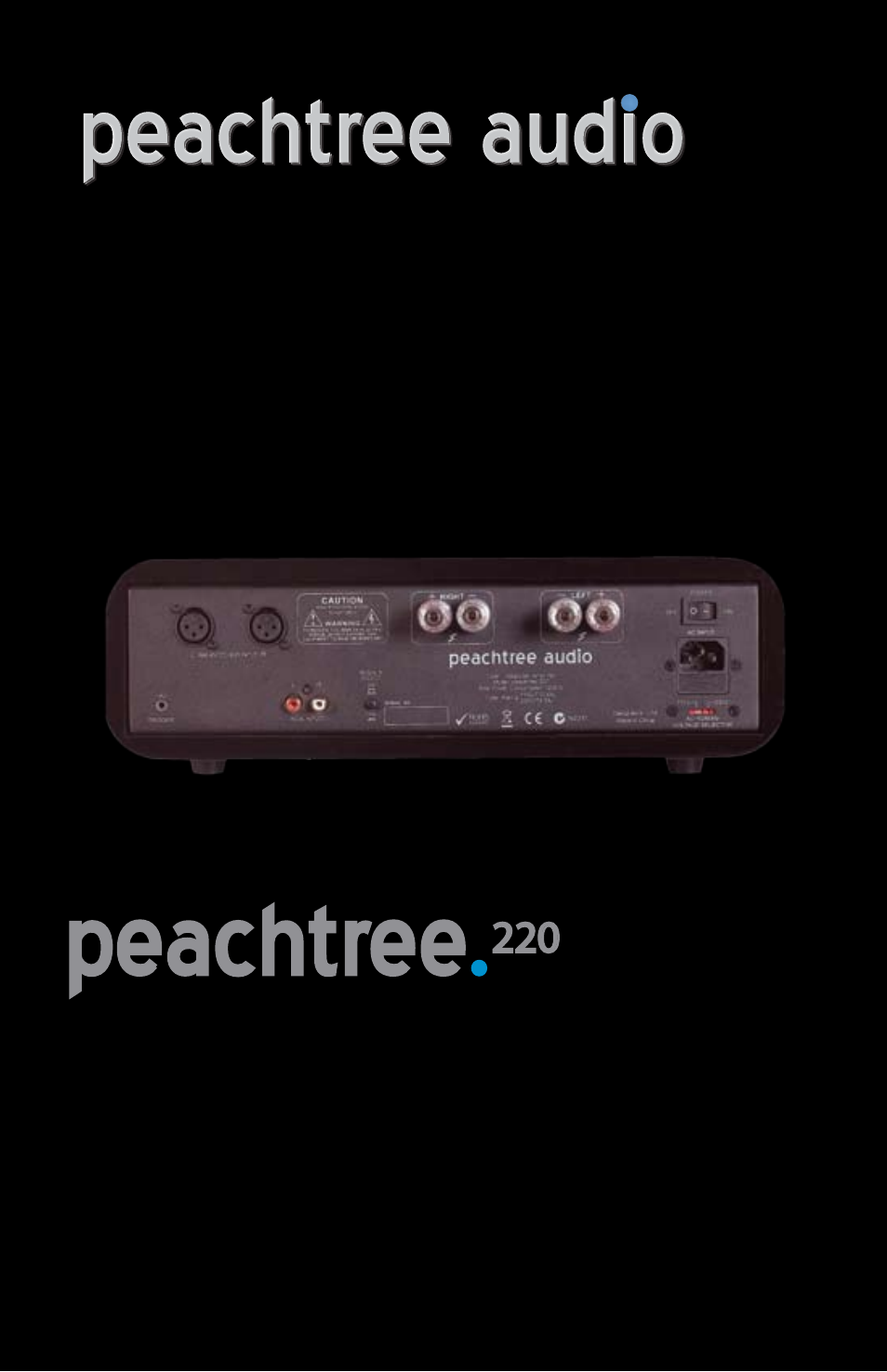 Peachtree Audio Peachtree220 User Manual | Page 12 / 12