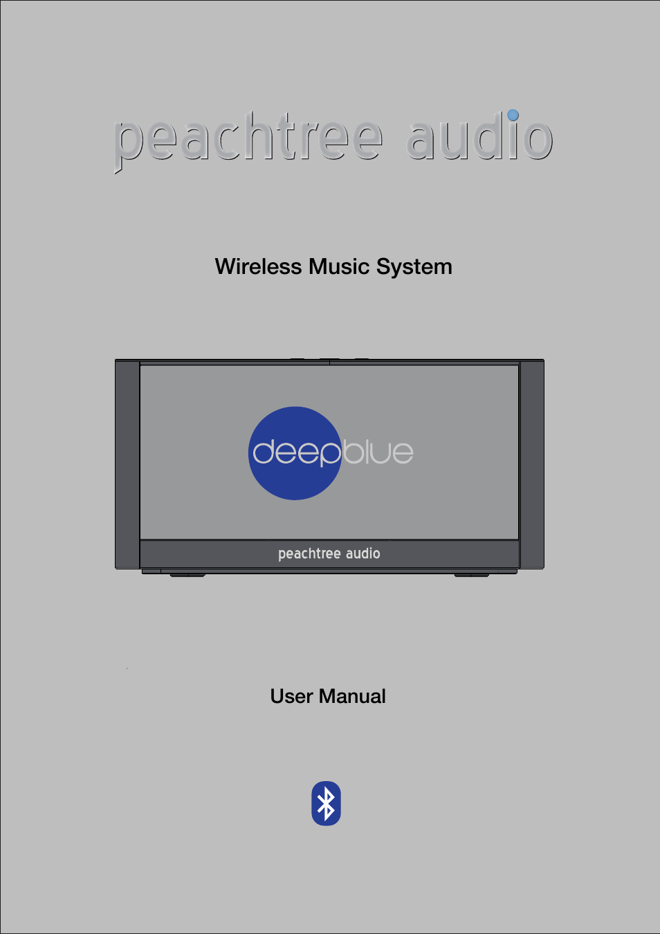 Peachtree Audio deepblue User Manual | 10 pages