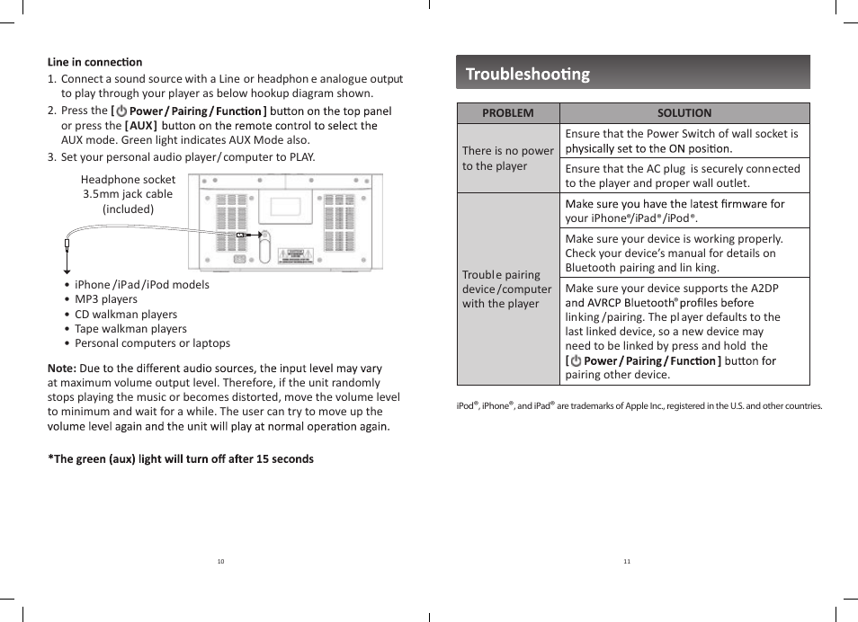 Peachtree Audio deepblue User Manual | Page 7 / 10