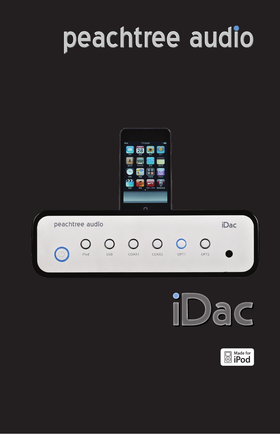 Peachtree Audio iDac User Manual | 16 pages