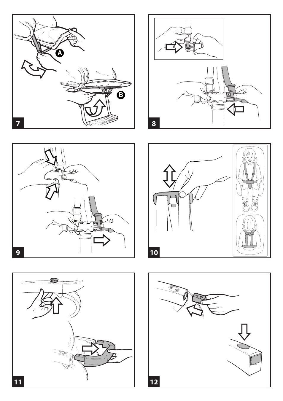 Peg-Perego Duette SW Stroller Seat User Manual | Page 3 / 16