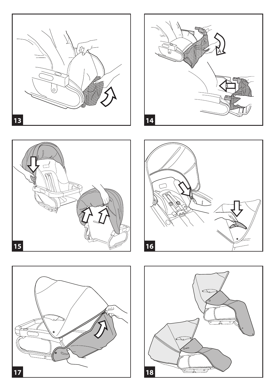 Peg-Perego Duette SW Stroller Seat User Manual | Page 4 / 16