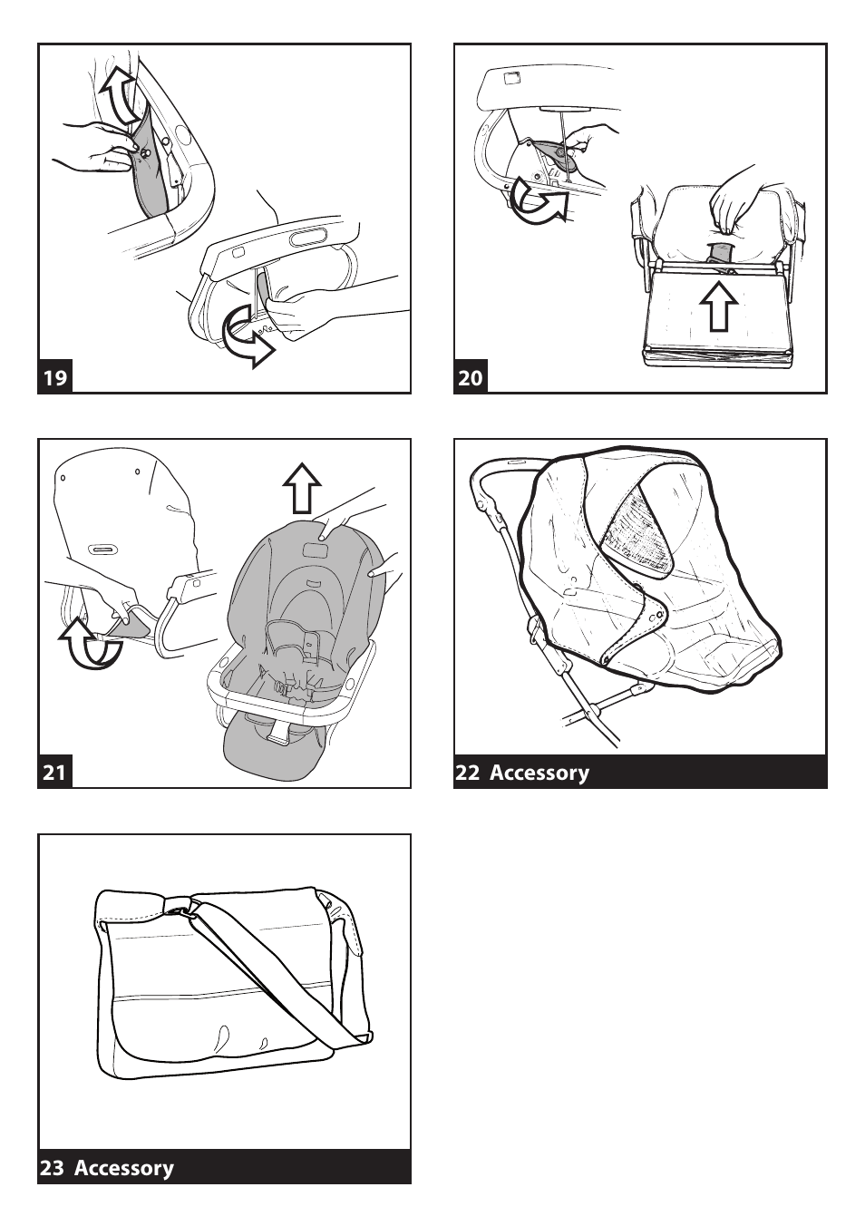 Peg-Perego Duette SW Stroller Seat User Manual | Page 5 / 16