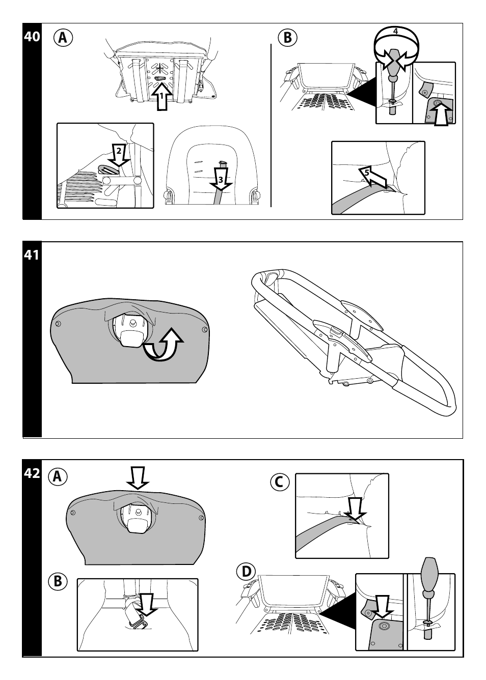 Dc b a | Peg-Perego Skate System User Manual | Page 15 / 40