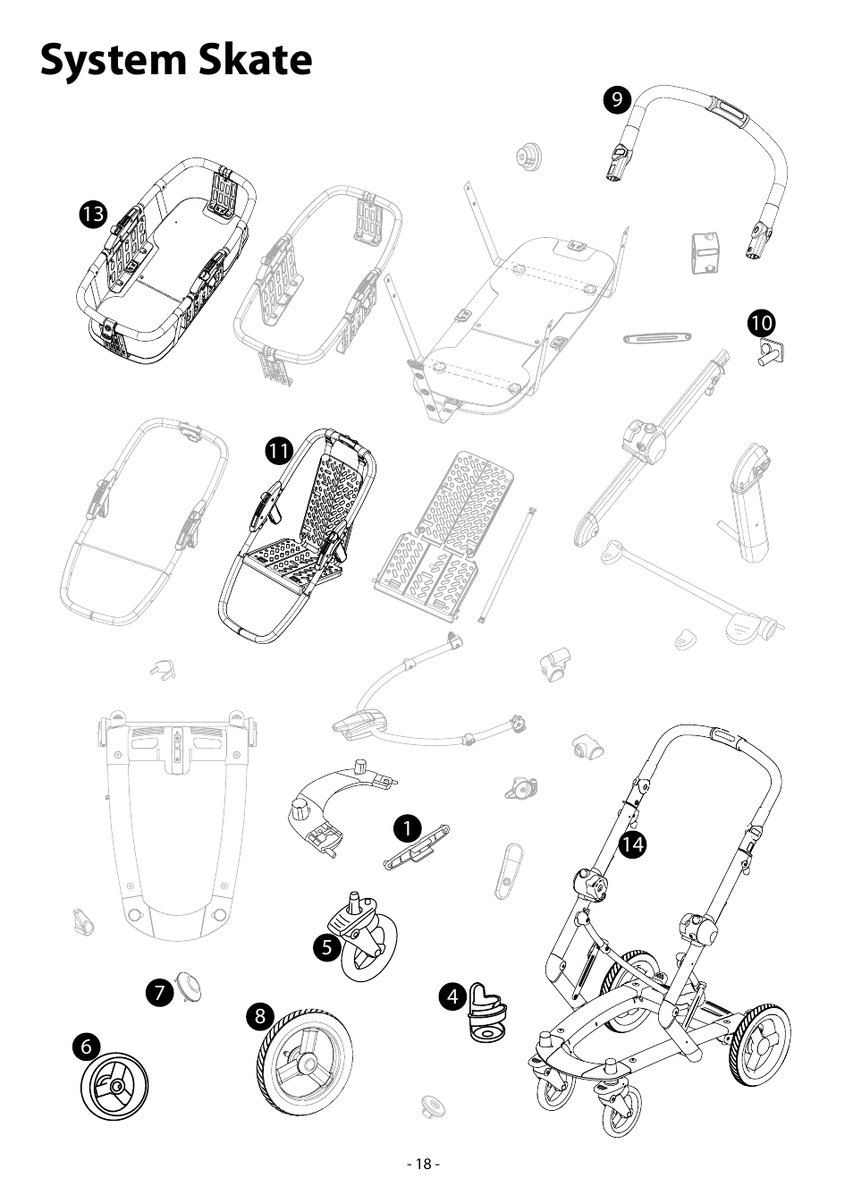 System skate | Peg-Perego Skate System User Manual | Page 18 / 40