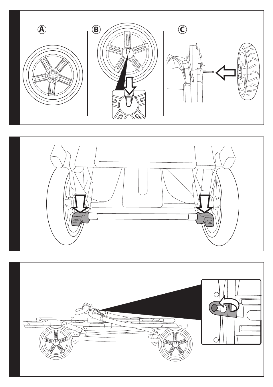 Peg-Perego Triplette SW Stroller Chassis User Manual | Page 3 / 20