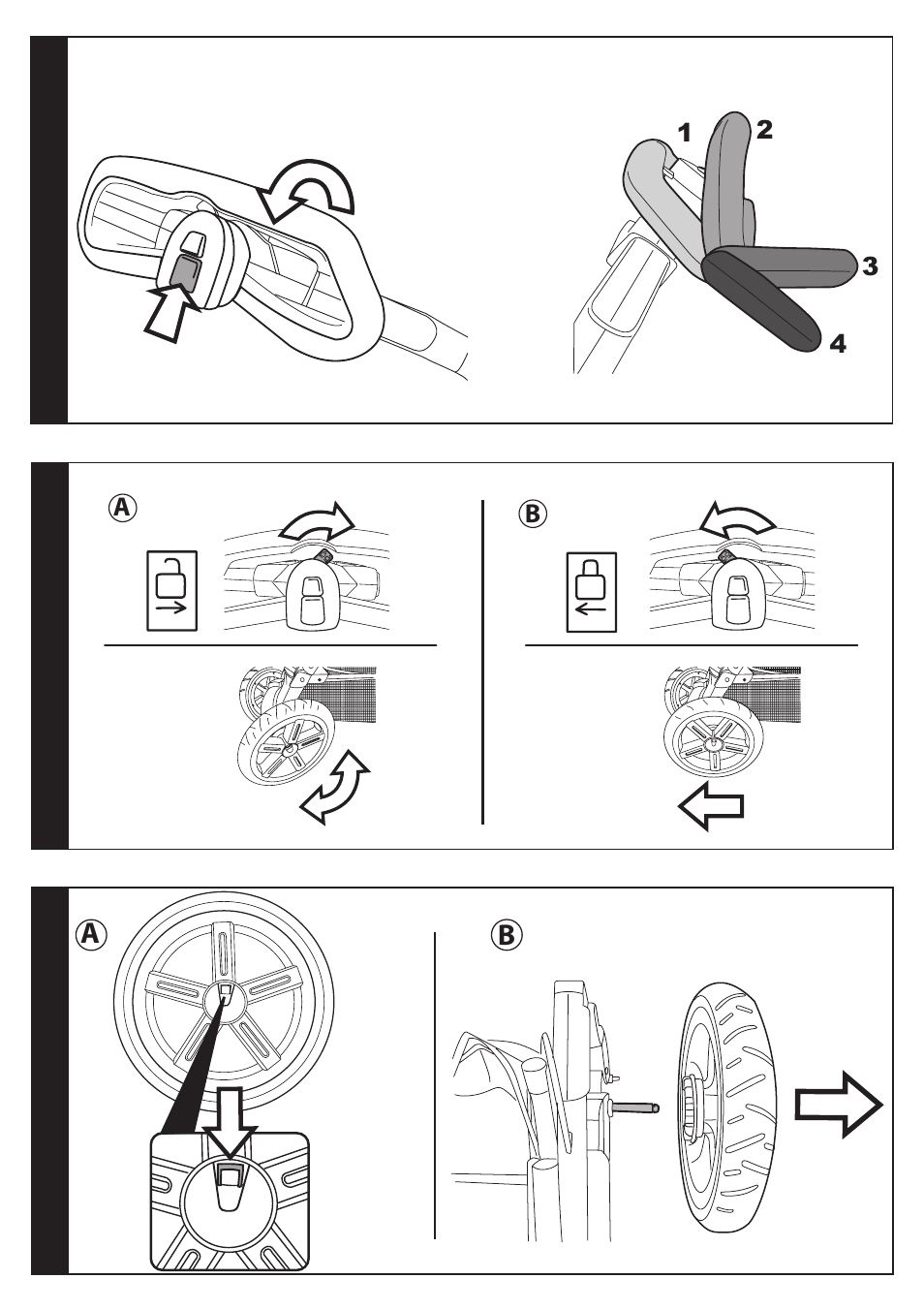 Peg-Perego Triplette SW Stroller Chassis User Manual | Page 5 / 20