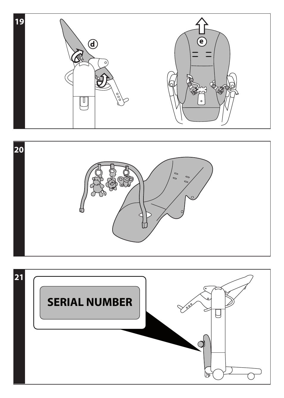 Serial number | Peg-Perego Tatamia User Manual | Page 8 / 20