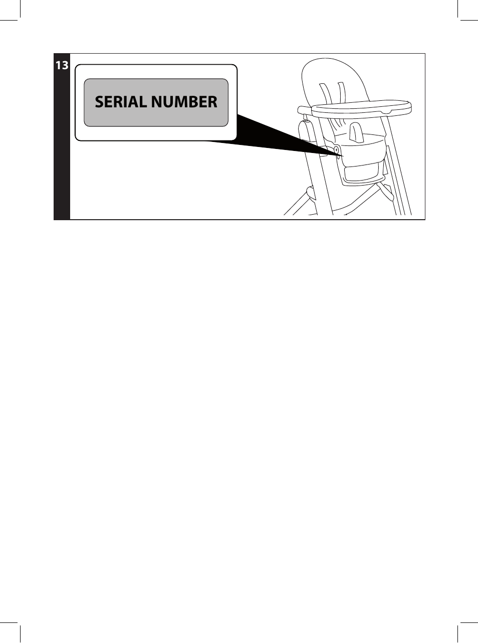 Serial number | Peg-Perego Siesta User Manual | Page 6 / 16